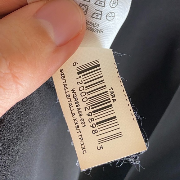 BCBGMAXAZRIA TARA CASCADE RUFFLE DRESS - Picture 12 of 15